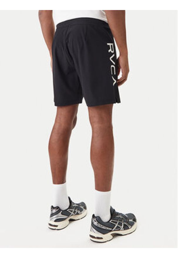 RVCA Szorty sportowe AVYWS00174 Czarny Regular Fit. Kolor: czarny. Materiał: syntetyk. Styl: sportowy
