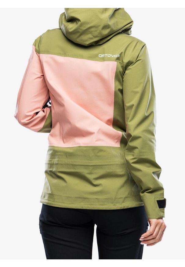 ORTOVOX - Kurtka skiturowa damska Ortovox 3L Deep Shell Jacket. Kolor: zielony. Sezon: zima. Sport: narciarstwo