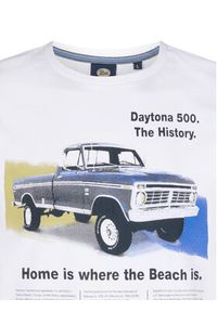 Petrol Industries T-Shirt M-1050-TSR604 Biały Regular Fit. Kolor: biały. Materiał: bawełna #3