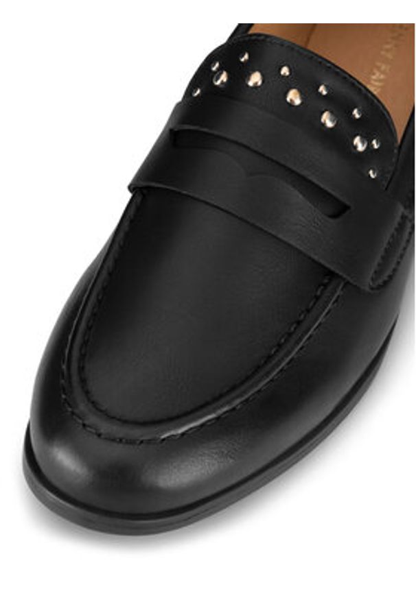 Jenny Fairy Mokasyny WS10002-04 Czarny. Kolor: czarny. Materiał: skóra