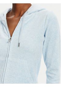 Juicy Couture Bluza Robertson JCAP176 Błękitny Slim Fit. Kolor: niebieski. Materiał: syntetyk #3