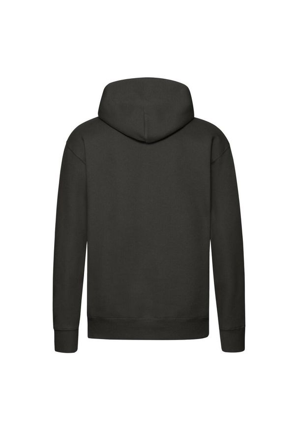 FRUIT OF THE LOOM - Męska Bluza Z Kapturem Premium. Typ kołnierza: kaptur. Kolor: wielokolorowy, szary, brązowy