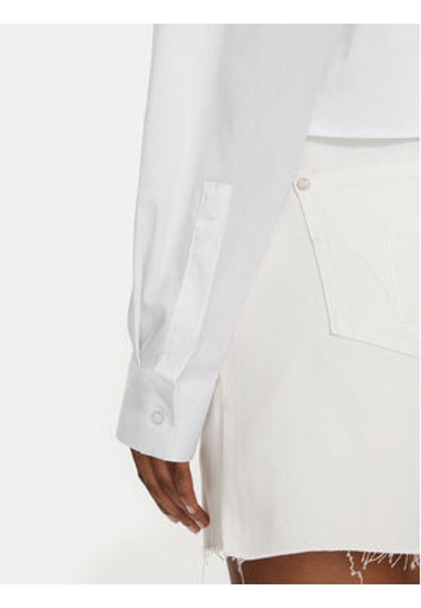 MET Koszula M10 147CM Biały Regular Fit. Kolor: biały. Materiał: bawełna