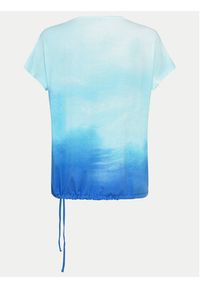 Olsen T-Shirt 11104849 Niebieski Regular Fit. Kolor: niebieski. Materiał: wiskoza