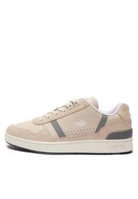 Lacoste Sneakersy T-Clip Tonal 747SMA0067 Écru