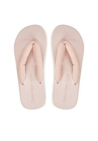 Calvin Klein Jeans Japonki Beach Wedge Sandal Padded Ny YW0YW01397 Różowy. Kolor: różowy