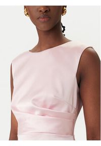 Rinascimento Sukienka wieczorowa CFC0127559003 Różowy Slim Fit. Kolor: różowy. Materiał: syntetyk. Styl: wizytowy #2