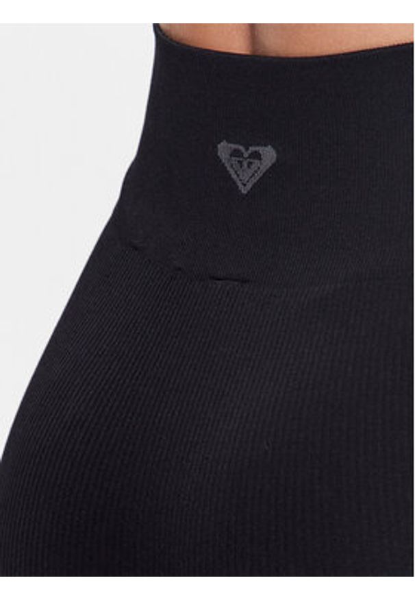Roxy Szorty sportowe Chill Out ERJNS03441 Czarny Slim Fit. Kolor: czarny. Materiał: syntetyk