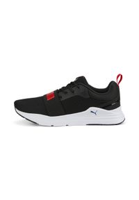 Buty sportowe Puma Wired Run. Kolor: brązowy, czarny, zielony, czerwony, wielokolorowy. Sport: bieganie