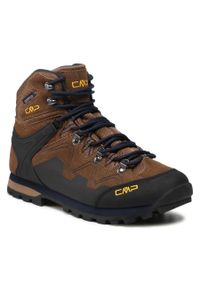 Trekkingi CMP Athunis Mid Trekking Shoe Wp 31Q4977 Corteccia P865. Kolor: brązowy. Materiał: zamsz, skóra. Sport: turystyka piesza