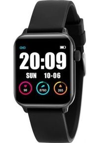 Smartwatch Rubicon KW37 Czarny (RNCE56BIBX01AX). Rodzaj zegarka: smartwatch. Kolor: czarny #1