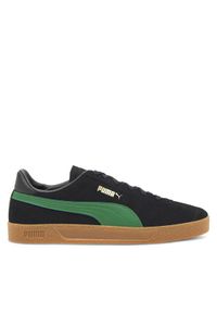 Puma Sneakersy Club 381111 27 Czarny. Kolor: czarny. Materiał: skóra, zamsz