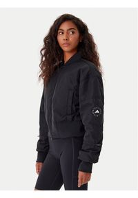 Adidas by Stella McCartney - adidas by Stella McCartney Kurtka bomber True Nature JF6030 Czarny Loose Fit. Kolor: czarny. Materiał: syntetyk