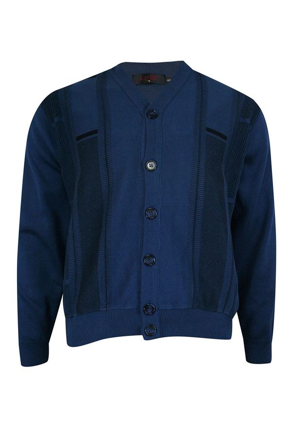 Niebieski sweter Kings na co dzień, elegancki
