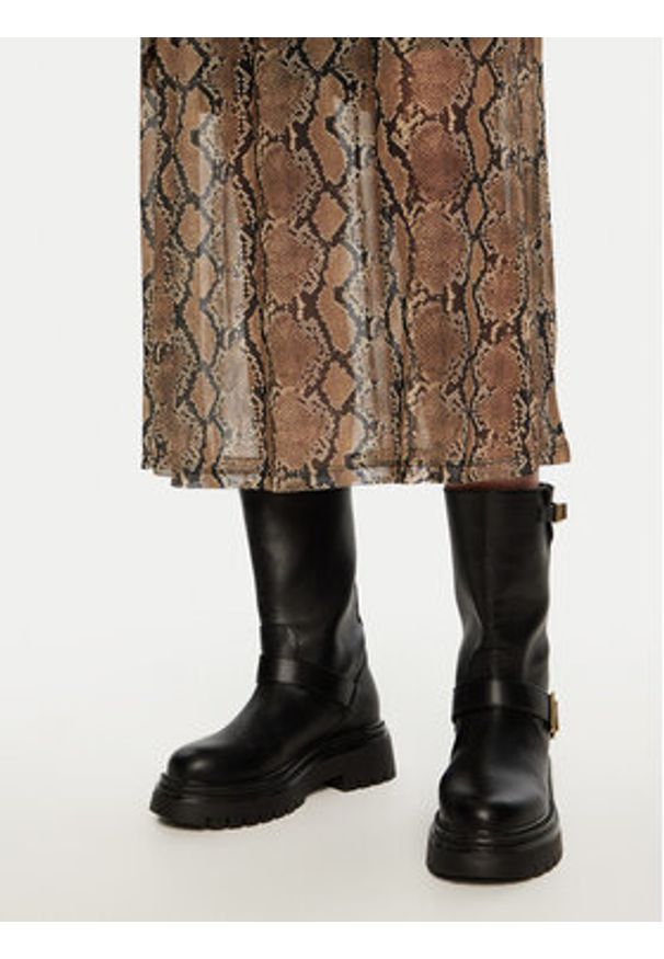 JDY Sukienka codzienna Anima 15351731 Brązowy Regular Fit. Okazja: na co dzień. Kolor: brązowy. Materiał: syntetyk. Typ sukienki: proste. Styl: casual