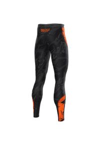 Legginsy sportowe męskie EXTREME HOBBY NEO. Kolor: pomarańczowy. Materiał: poliester, elastan