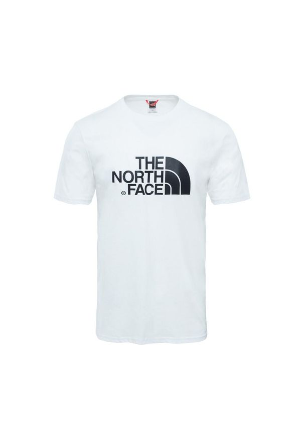 Koszulka The North Face M Easy Tee męska. Kolor: biały