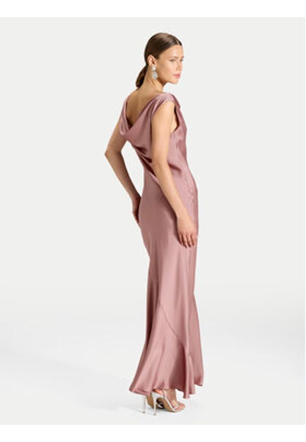 Swing Sukienka wieczorowa 5AK10600 Różowy Regular Fit. Kolor: różowy. Materiał: syntetyk. Styl: wizytowy