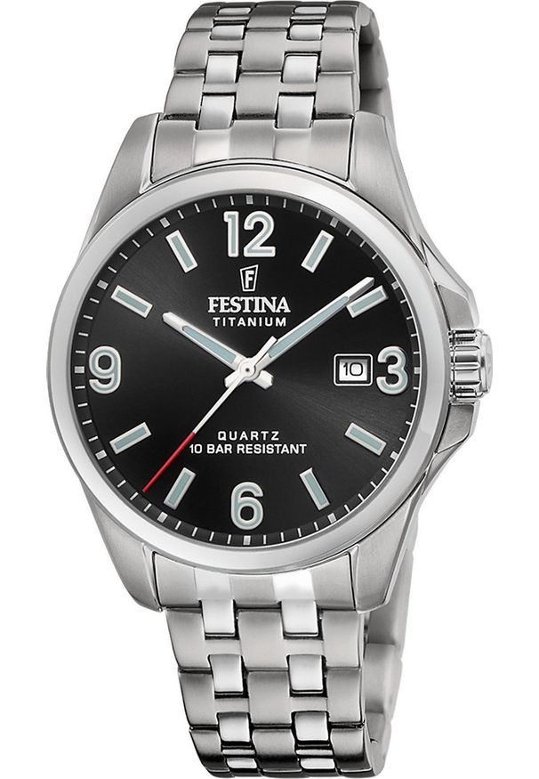 Zegarek męski Festina F20696-3 srebrny. Kolor: srebrny