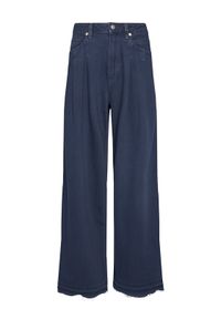 BOSS Jeansy Slouchy 50552533 Granatowy Wide Leg. Kolor: niebieski #1