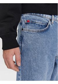 Hugo Jeansy 50507854 Niebieski Loose Fit. Kolor: niebieski #4