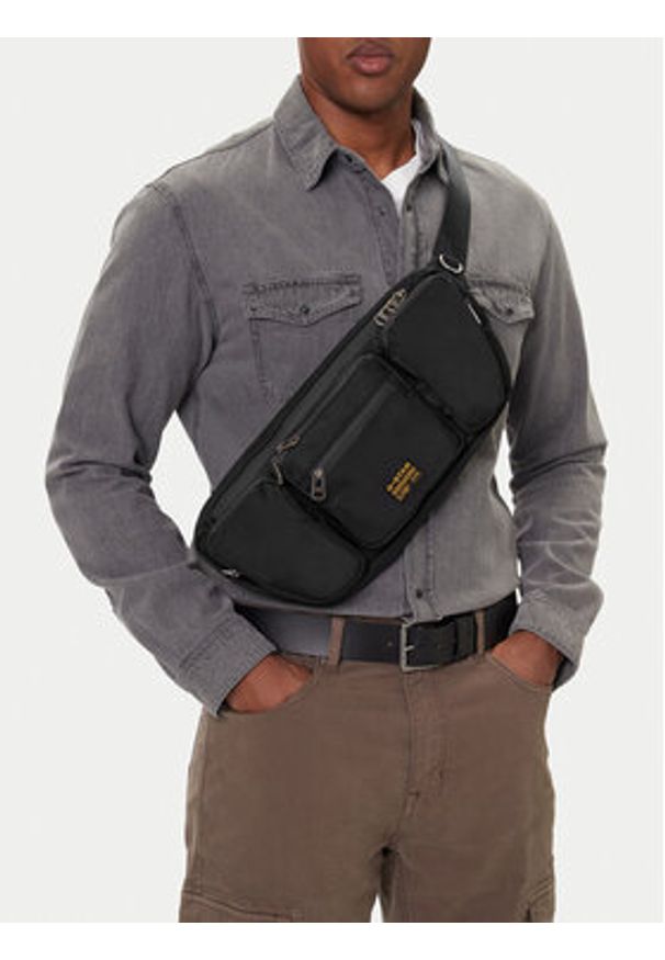 G-Star RAW - G-Star Raw Torebka CEO-BEN-LX9868J Czarny. Kolor: czarny. Materiał: materiał