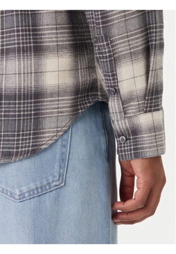 Calvin Klein Jeans Koszula Easy LV04RD105G Beżowy Regular Fit. Kolor: beżowy. Materiał: bawełna