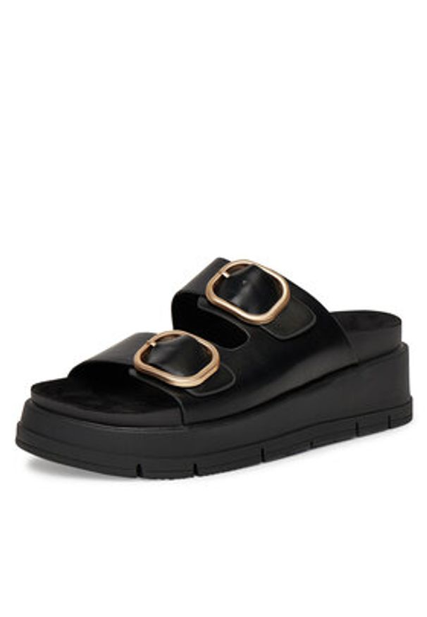 DeeZee Klapki HY62273-2 Czarny. Kolor: czarny. Materiał: materiał, syntetyk
