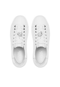 Karl Lagerfeld - KARL LAGERFELD Sneakersy KL61023F Biały. Kolor: biały. Materiał: skóra