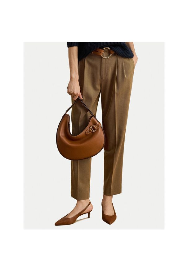 Lauren Ralph Lauren - Torebka LAUREN RALPH LAUREN. Kolor: brązowy