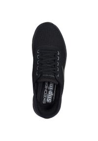 skechers - Adidasy Skechers Go Walk Flex - Netro, Mężczyźni. Kolor: czarny. Materiał: materiał. Sport: fitness