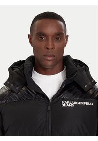 Karl Lagerfeld Jeans Kurtka zimowa A4M15031 Czarny Regular Fit. Kolor: czarny. Materiał: syntetyk. Sezon: zima #4