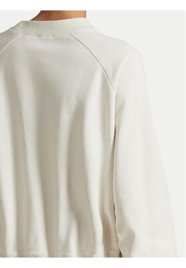 Polo Ralph Lauren Bluza 211965098001 Biały Relaxed Fit. Typ kołnierza: polo. Kolor: biały. Materiał: bawełna