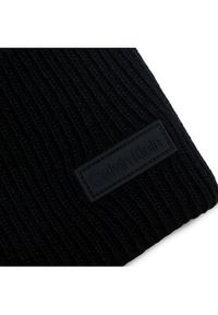 Calvin Klein Czapka Essential Patch Docker K50K510662 Czarny. Kolor: czarny. Materiał: poliamid, materiał