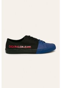 Calvin Klein - Buty. Nosek buta: okrągły. Zapięcie: sznurówki. Kolor: czarny. Materiał: syntetyk, materiał, guma. Szerokość cholewki: normalna #1