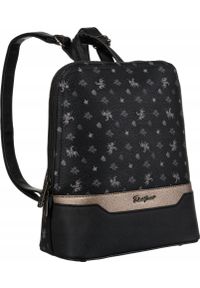 DAVID JONES - David Jones Elegancki Plecaczek Damski Ze Skóry Ekologicznej. Materiał: skóra ekologiczna. Styl: elegancki #1