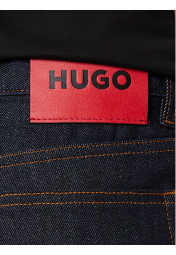 Hugo - HUGO Jeansy 50547239 Granatowy Slim Fit. Kolor: niebieski