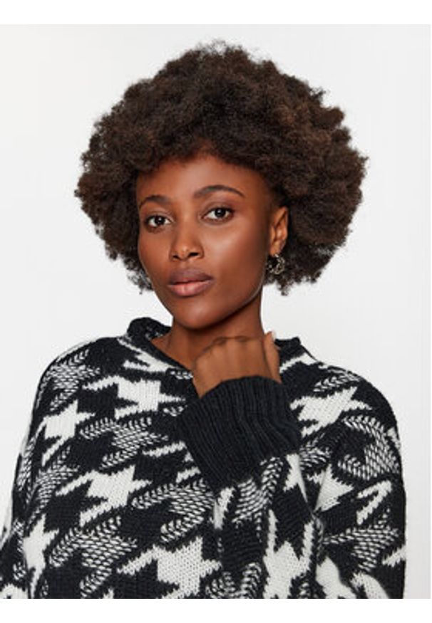 JOOP! Sweter 30038684 Czarny Regular Fit. Kolor: czarny. Materiał: syntetyk