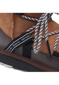 EMU Australia Śniegowce Blurred W12641 Brązowy. Kolor: brązowy. Materiał: skóra, zamsz #8