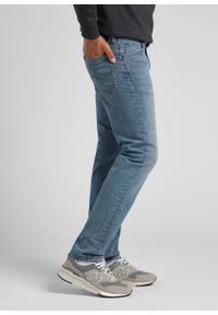 Lee - LEE DAREN ZIP FLY MĘSKIE SPODNIE JEANSOWE STORM CLOUD L707PTFL 112321984. Okazja: na spotkanie biznesowe, do pracy. Styl: klasyczny, biznesowy, elegancki