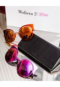 Fendi - FENDI - Fioletowe okulary przeciwsłoneczne. Kolor: różowy, wielokolorowy, fioletowy #4