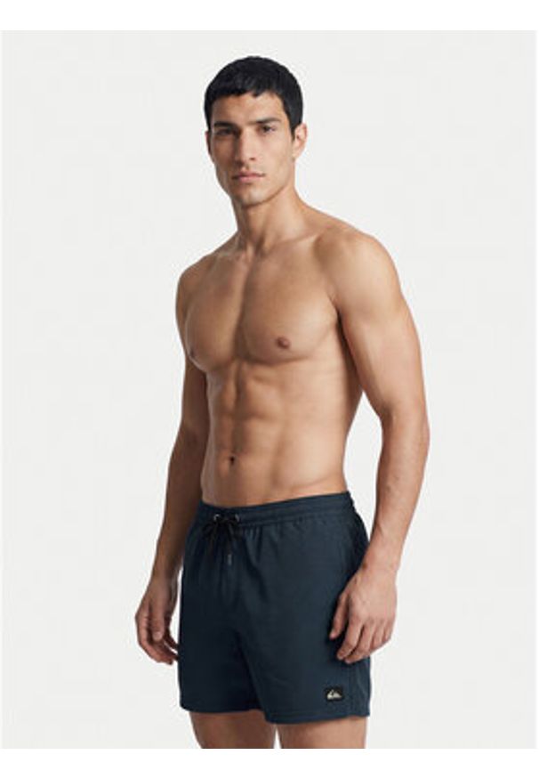 Quiksilver Szorty kąpielowe Everyday Deluxe EQYJV04101 Granatowy Regular Fit. Kolor: niebieski. Materiał: syntetyk