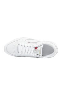 Buty do chodzenia damskie Reebok Classic Lthr. Zapięcie: sznurówki. Kolor: biały. Materiał: materiał, skóra, syntetyk. Szerokość cholewki: normalna. Model: Reebok Classic. Sport: turystyka piesza
