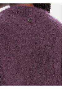 Dixie Sweter M277Y101A Fioletowy Relaxed Fit. Kolor: fioletowy. Materiał: syntetyk #2