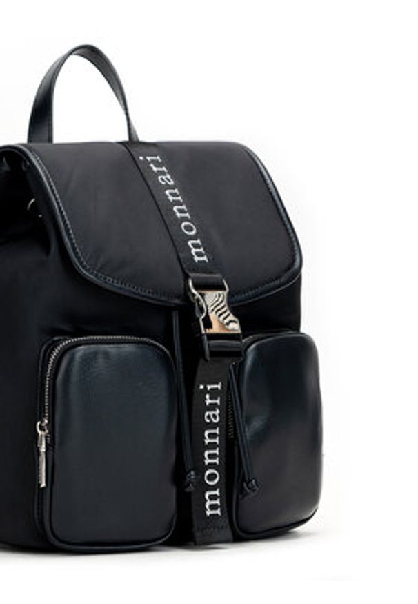 Monnari Plecak TORIMP0-24Z-BAG5260-K020 Czarny. Kolor: czarny. Materiał: materiał, poliester