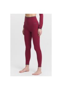 WOOLONA - Legginsy merino termoaktywne turystyczne damskie Woolona Bianca. Kolor: fioletowy
