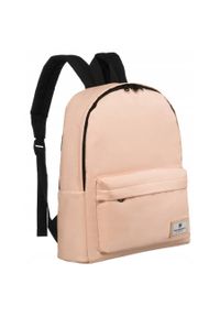 Plecak damski Peterson PTN 79904 beżowy. Kolor: beżowy. Materiał: poliester. Styl: klasyczny