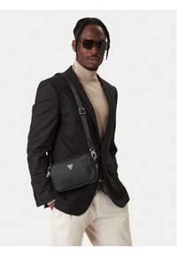 Guess Saszetka HMMISA P6150 Czarny. Kolor: czarny. Materiał: skóra #1