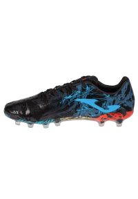 Buty piłkarskie Joma Super Copa 2441 Fg SUPS2441FG czarne. Zapięcie: sznurówki. Kolor: czarny. Materiał: guma, syntetyk. Sport: piłka nożna