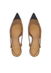 MICHAEL Michael Kors Czółenka Alora Toe Cao Mid Sling 40R6AOMS1L Brązowy. Kolor: brązowy. Materiał: skóra #6